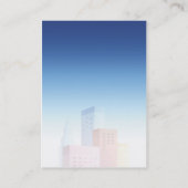 Carte De Visite Verticale de commercialisation de vente de (Dos)