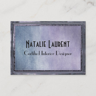 Carte De Visite Vestcove Élégant Professionnel 3,5" x 2,5"