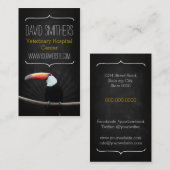 Carte De Visite Vet/Veterinary Clinic Hôpital (Devant / Derrière)