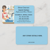 Carte De Visite Vêtements de femmes modifiables (Devant / Derrière)