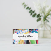 Carte De Visite Vêtements mode | Concepteur (Debout devant)