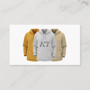 Carte De Visite Vêtements Vêtements Sweat à capuche personnalisé