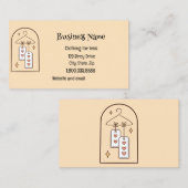 Carte De Visite Vêtements Vêtements Vente d'occasion (Devant / Derrière)