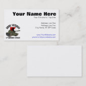 Carte De Visite Vétéran d'armée - M-48 (Devant / Derrière)