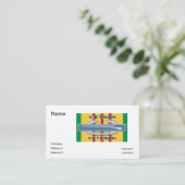 Carte De Visite Vétéran de CIB Vietnam (Debout devant)