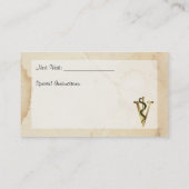 Carte de visite vétérinaire (Dos)