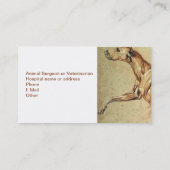 Carte de visite vétérinaire (Dos)