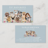 Carte De Visite vétérinaire (Devant / Derrière)