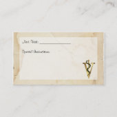 Carte de visite vétérinaire (Dos)
