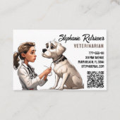 Carte De Visite vétérinaire (Devant)