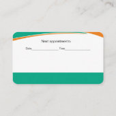 Carte de visite vétérinaire (Dos)