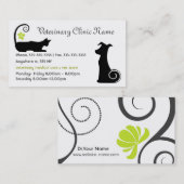 Carte de visite vétérinaire (Devant / Derrière)