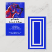 Carte De Visite Vétérinaire (Devant / Derrière)