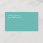 Carte De Visite vétérinaire . animaux de compagnie / patte de chie (Dos)