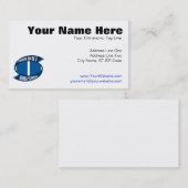 Carte De Visite Vétérinaire de la Corée (Devant / Derrière)