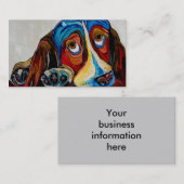 Carte de visite vétérinaire ou animal (Devant / Derrière)