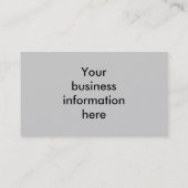 Carte de visite vétérinaire ou animal (Dos)