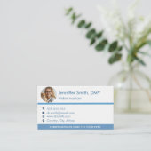 Carte De Visite Vétérinaire professionnel personnalisable (Debout devant)