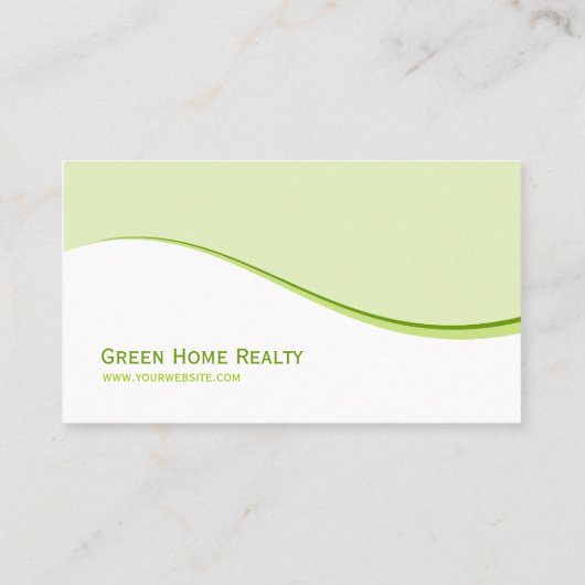 Carte de visite viable d'environnement (Dos)