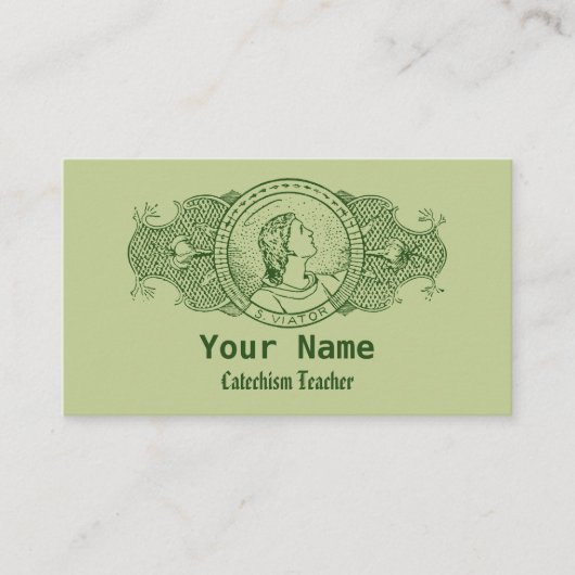 Carte De Visite Viator de Lyon le Catéchiste (LD 001) (Devant)