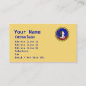 Carte De Visite Viator de Lyon le Catéchiste (LD 001) (Dos)