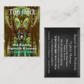 Carte De Visite Vibe étranger paranormal (Devant / Derrière)