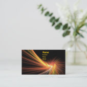 Carte de visite vibrant d'étincelle (Debout devant)