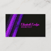 Vibrant Purple Trails on Dark Canvas