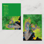 CARTE DE VISITE VIBRATIONS DE MATIÈRE (Devant / Derrière)
