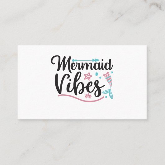 Carte De Visite Vibrations de sirène (Devant)