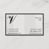 Carte De Visite Victoria (Dos)