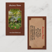 Carte De Visite Victorian - Bevidere NJ - Flamants roses roost (Devant / Derrière)