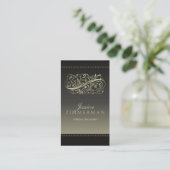 Carte de visite Victorian Espresso (Debout devant)