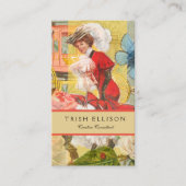 Carte De Visite Victorian Lady Woman Fun Carriage (Devant)