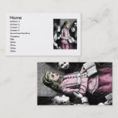 Carte de visite victorien (Devant / Derrière)