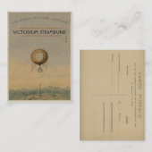 Carte De Visite Victorium Steampunk (Devant / Derrière)