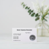 Carte De Visite Vidangez le décapant (Debout devant)