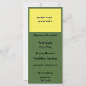 Carte de visite vide (Devant)