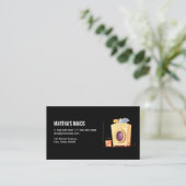 Carte De Visite Vide des services de nettoyage (Debout devant)