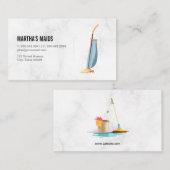 Carte De Visite Vide des services de nettoyage (Devant / Derrière)