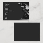 Carte de visite vidéo (Devant / Derrière)