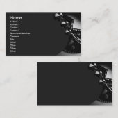 Carte de visite vidéo (Devant / Derrière)