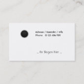 Carte De Visite Vidéo (Dos)