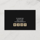 Carte De Visite Video Blogger (Dos)