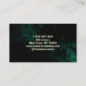 Carte De Visite Vidéo Tester Green Neon (Dos)