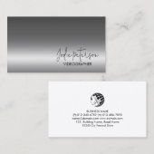 Carte De Visite Vidéographe Arts visuels (Devant / Derrière)