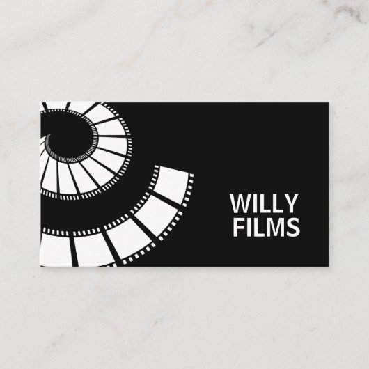 Carte De Visite Vidéographe réalisateur de films (Devant)