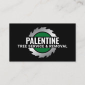 Carte De Visite Vie circulaire de broyage de souche (Devant)