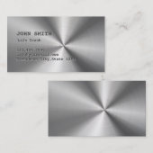 Carte De Visite Vie Coach Counseling Faux Metal (Devant / Derrière)