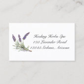 Carte De Visite Vie de plantes : Lavande, personnalisable (Devant)